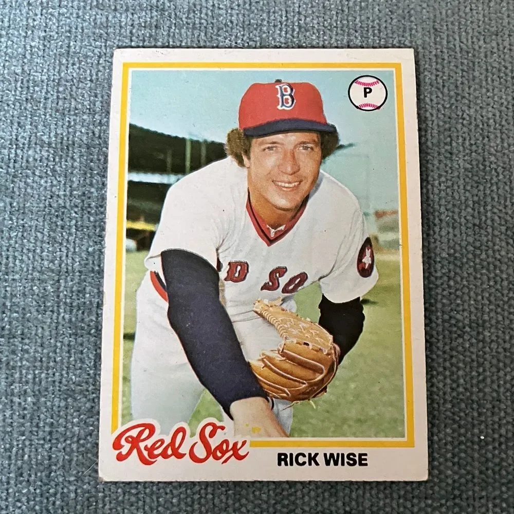 1978 Topps Boston Red Sox Baseball Card Trading Card
